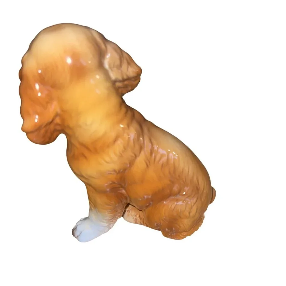 Vintage‎ Ceramic Cocker Spaniel Dog Figurine - Picture 8 of 12